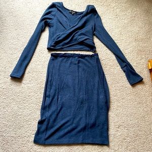 Two piece set! Lulus!! Tried on, never worn